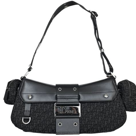 dior black columbus bag